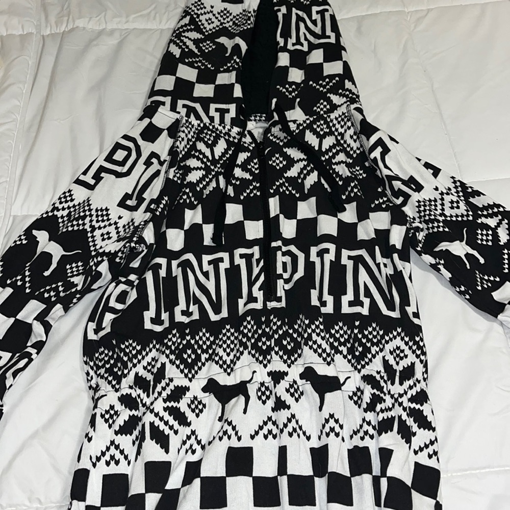 Pink vs onesie pajama